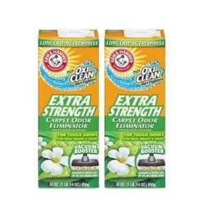 Arm & Hammer Extra Strength Carpet Odor Eliminator 30 oz (Pack of 2) -Total 60oz